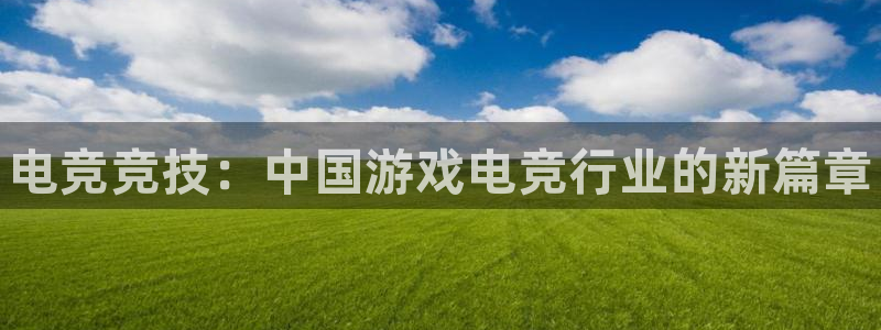 leyu电竞电竞哪里玩